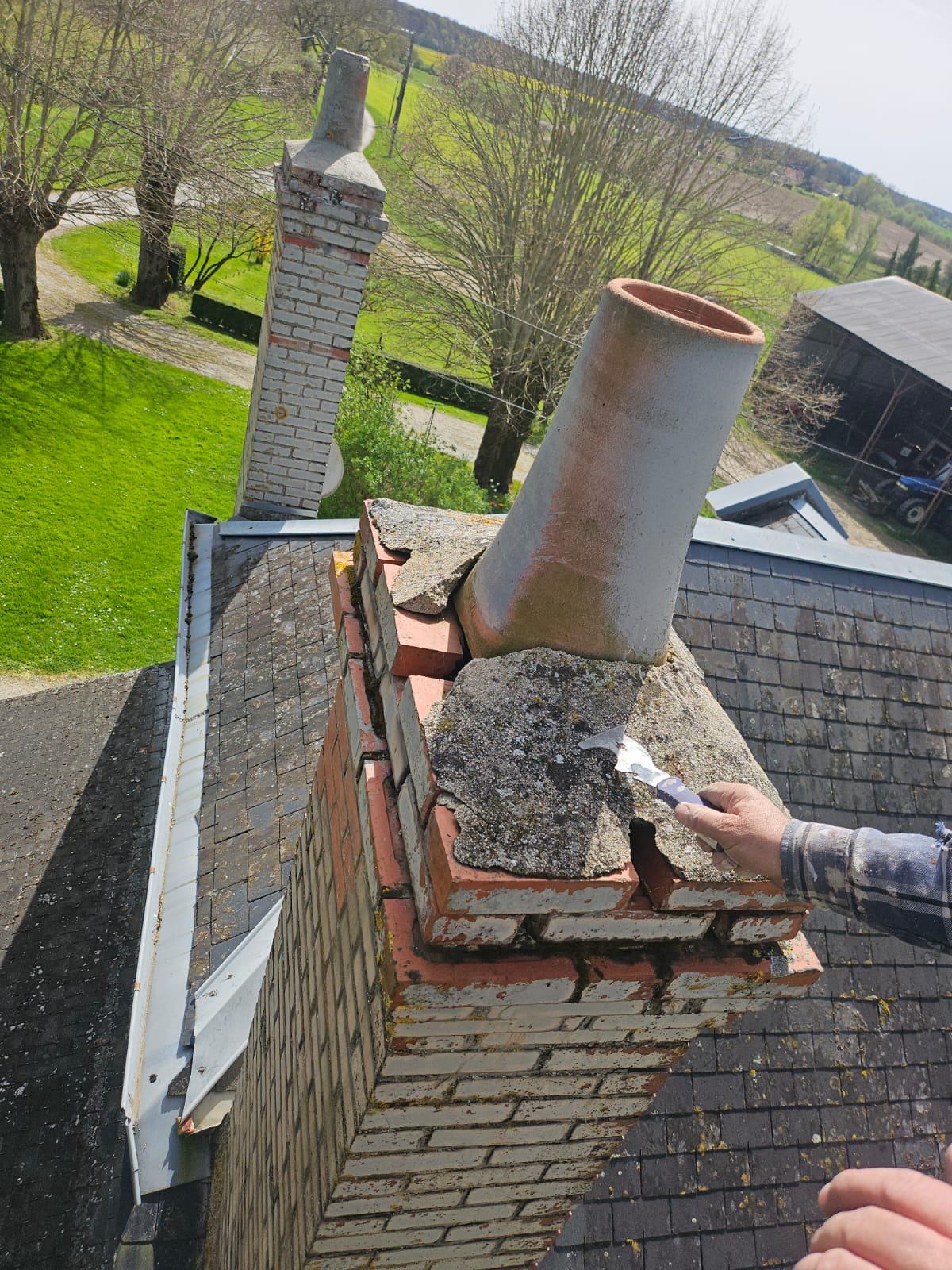 Maconnerie bourges avant - Maçonnerie rénovation à Bourges 18000